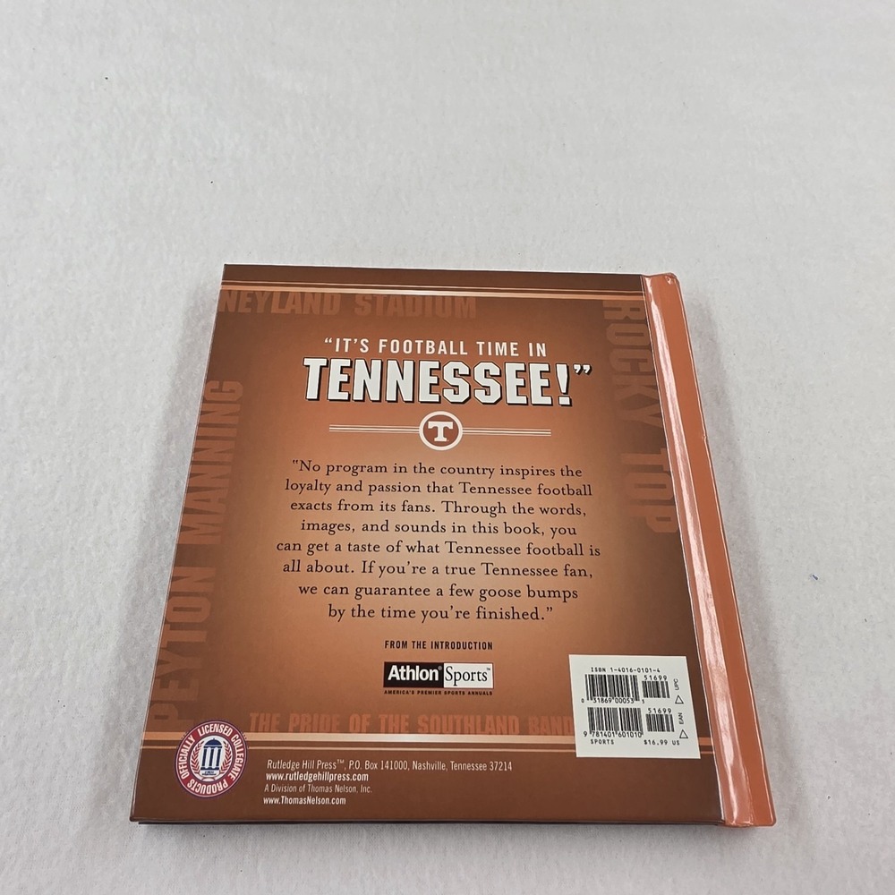 Big Orange Country Tennessee Football Book NEW Unplayed Audio CD MINT Condition - Picture 3 of 4